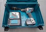 Makita Brushless DDF484  Topset met 5Ah accu + lader, Ophalen of Verzenden, Zo goed als nieuw, Boor- en Schroefmachine
