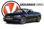 Audi A5 Cabriolet 2.0 TFSI Aut7 S-Line ✅ Leder ✅ Sporton, Auto's, Gebruikt, Bedrijf, 92 €/maand, Onderhoudsboekje