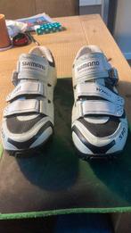 Shimano fietsschoenen met SPD plaatjes, Sport en Fitness, Wielrennen, Ophalen, Zo goed als nieuw