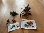 LEGO City Jungleonderzoekers Helikopter bij de basis (60437), Ophalen of Verzenden, Zo goed als nieuw, Complete set, Lego