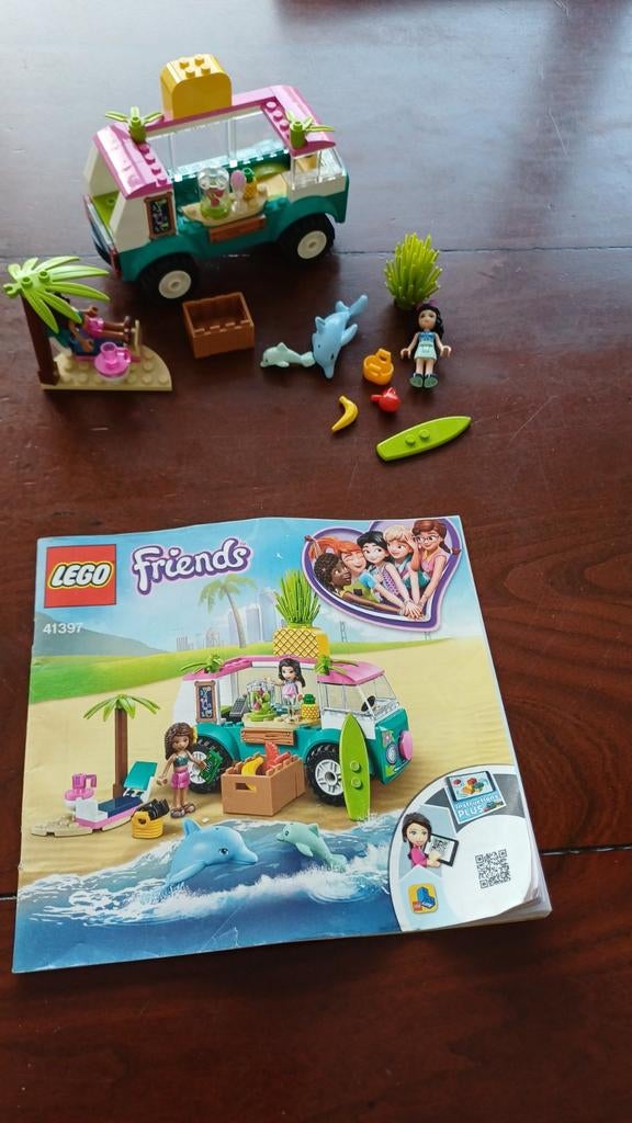 Lego Friends 41397 Sapwagen (gereserveerd), Ophalen of Verzenden, Zo goed als nieuw, Complete set, Lego