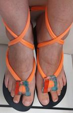 MYS Make my sandals valt als maat 38, MYS Make my sandals, Gedragen, Sandalen of Muiltjes, Ophalen of Verzenden