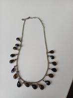 MKM Design Zilverkleurige Ketting, Sieraden, Tassen en Uiterlijk, Kettingen, Ophalen, Overige materialen, Zilver, Gebruikt