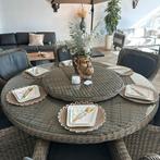 Ronde Wicker Tuinset 4 Seasons Outdoor (4SO), ., Ophalen of Verzenden, Zo goed als nieuw, .