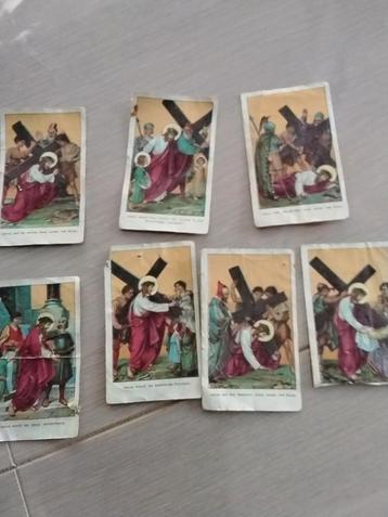 Kruiswegstaties Jezus - Onvolledige Set beschikbaar voor biedingen