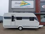 Hobby Ontour 470 KMF NIEUW! Stapelbed/Dwarsbed, Caravans en Kamperen, Caravans, Schokbreker, Dwarsbed, Hobby, Bedrijf