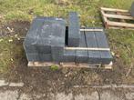 Tuintegels en basalt blokken en pallets, Tuin en Terras, Ophalen, Nieuw, 10 m² of meer, Beton