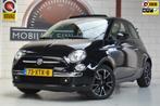 Fiat 500 C 0.9 TwinAir Lounge, APK, GARANTIE, Euro 5, 86 pk, Gebruikt, Zwart