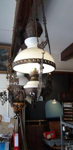 Antieke hang lampen. Antieke olie hang lamp., Ophalen of Verzenden
