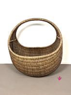 retro vintage zeldzame Rohé XXL rieten mand, jaren 60, Ophalen, Huis en Inrichting