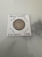 Zilveren Gulden 1956 - Koningin Juliana, Postzegels en Munten, Munten | Nederland, 1 gulden, Koningin Juliana, Zilver, Ophalen of Verzenden