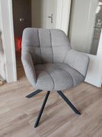 Eetkamerstoelen 4 stuks boucle grijs, Huis en Inrichting, Stoelen, Ophalen, Zo goed als nieuw, Grijs, Vijf, Zes of meer stoelen