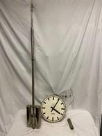 Elektrische RFT moederklok met compensatie slinger geen kast, Antiek en Kunst, Ophalen of Verzenden