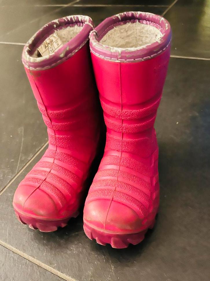 Viking Gevoerde regenlaarzen - maat 26, Kinderen en Baby's, Kinderkleding | Schoenen en Sokken, Gebruikt, Laarzen, Jongen of Meisje
