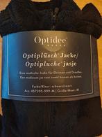 Optipluche vest Optidee maat M, Maat 38/40 (M), Optidee, Zwart, Nieuw