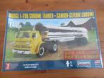 Dodge L-700 w/Chrome Tanker  (Lindberg 1/25), Overige merken, Groter dan 1:32, Nieuw, Ophalen of Verzenden