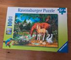 Ravensburger Paarden Puzzel XXL - 100 Stukjes, Hobby en Vrije tijd, Denksport en Puzzels, Ophalen of Verzenden, Minder dan 500 stukjes