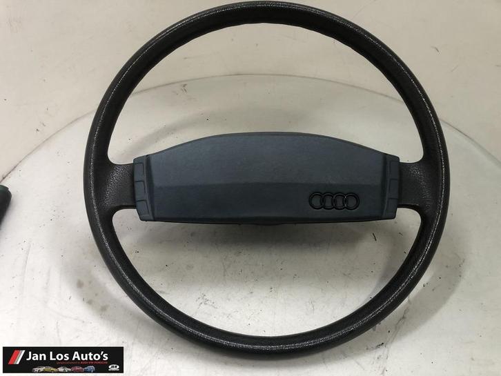 Audi 80 B2 typ 81  stuur zwart/ bruin met blauw, Auto-onderdelen, Besturing, Audi, Gebruikt, Ophalen of Verzenden