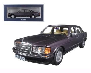 Mercedes W126 560 SEL S-Klasse bornit 1991 183544 Norev 1/18 beschikbaar voor biedingen