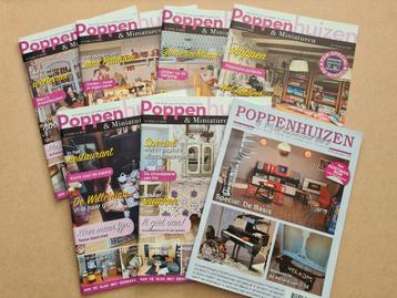 Poppenhuizen en Miniaturen - 7 tijdschriften