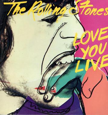 Rolling Stones Dubbel LP "Love You Live" CBS Holland beschikbaar voor biedingen
