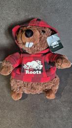 Bever knuffel, Roots Beaver, 24 cm. T10, Tweedehands verkoop, Tweedehands verkoop, Gebruikt, Overige typen