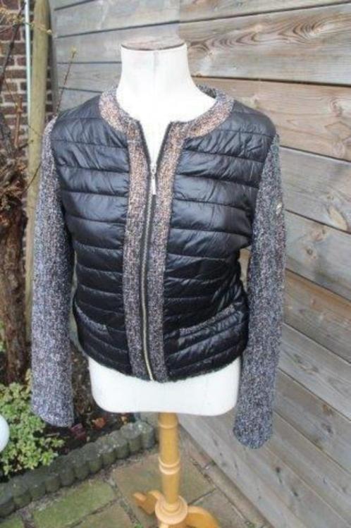Jasje zwart/ brons Gaudi mt 46 Vaste prijs AANBIEDING, Kleding | Dames, Jasjes, Kostuums en Pakken, Zo goed als nieuw, Jasje, Maat 46/48 (XL) of groter