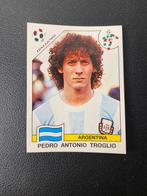 Pedro Troglio - Argentinië - Panini WK 1990 Sticker, Verzamelen, Sportartikelen en Voetbal, Ophalen of Verzenden, Zo goed als nieuw