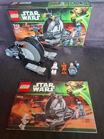 Lego Star Wars 75015 Corporate Alliance Tank Droid with box beschikbaar voor biedingen