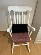 Schommelstoel - wit, Huis en Inrichting, Fauteuils, Ophalen, Gebruikt, 75 tot 100 cm, 50 tot 75 cm