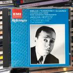 Sibelius, Tchaikovsky, Glazunov - Jascha Heifetz, Ophalen of Verzenden, Romantiek, Zo goed als nieuw, Orkest of Ballet