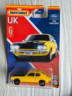 Matchbox Ford Capri 1970 - KL Geel - UK Exclusief, Ophalen of Verzenden, Auto
