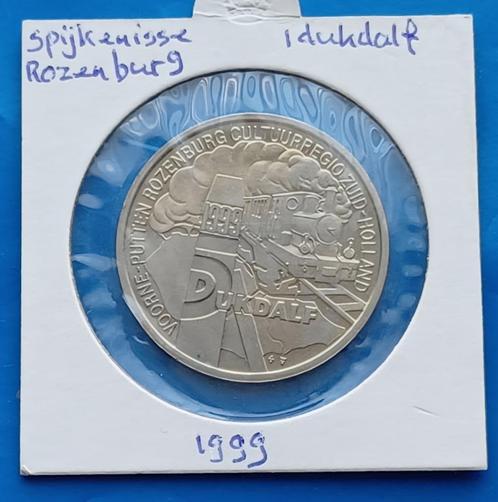 5 Dukdalf 1999 - Van Spijkenisse naar Rozenburg, Postzegels en Munten, Penningen en Medailles, Overige materialen, Nederland, Verzenden