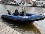 Ribcraft 4.20 met 60 PK Suzuki en PEGA kanteltrailer, Watersport en Boten, Rubberboten, Gebruikt, Benzine, Minder dan 70 pk, Overige materialen