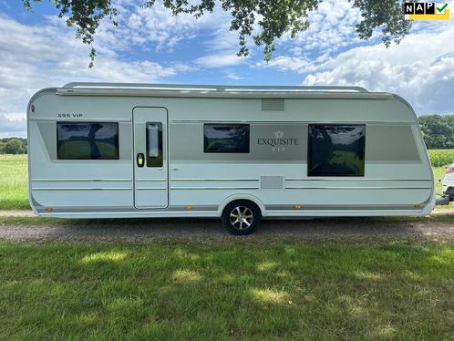 LMC EXQUISITE 595 VIP 595 VIP QUEENSBED, Caravans en Kamperen, Caravans, Particulier, tot en met 4, LMC en Münsterland, Douche