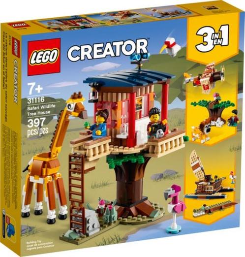 31116 LEGO Creator 3in1: Safari wilde dieren boomhuis -Nieuw, Kinderen en Baby's, Speelgoed | Duplo en Lego, Nieuw, Lego, Complete set