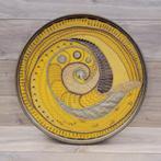 Mooie handgemaakte Art Quilt mandala met bij., Antiek en Kunst, Ophalen of Verzenden