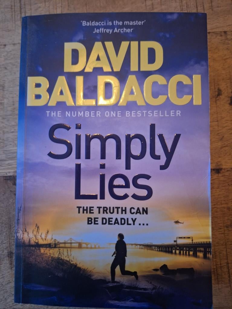 Simply Lies - David Baldacci, Ophalen of Verzenden, Zo goed als nieuw, David Baldacci, Nederland