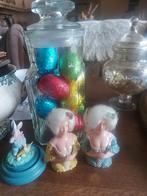 2 mooie Brocante Franse dames HalfDolls poppetjes, Antiek en Kunst, Curiosa en Brocante, Ophalen of Verzenden