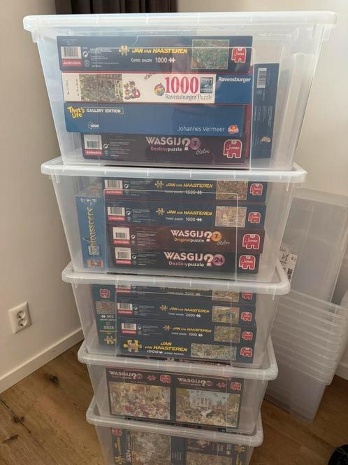 WasGij? 1000 stukjes, Hobby en Vrije tijd, Denksport en Puzzels, Zo goed als nieuw, Legpuzzel, 500 t/m 1500 stukjes, Ophalen