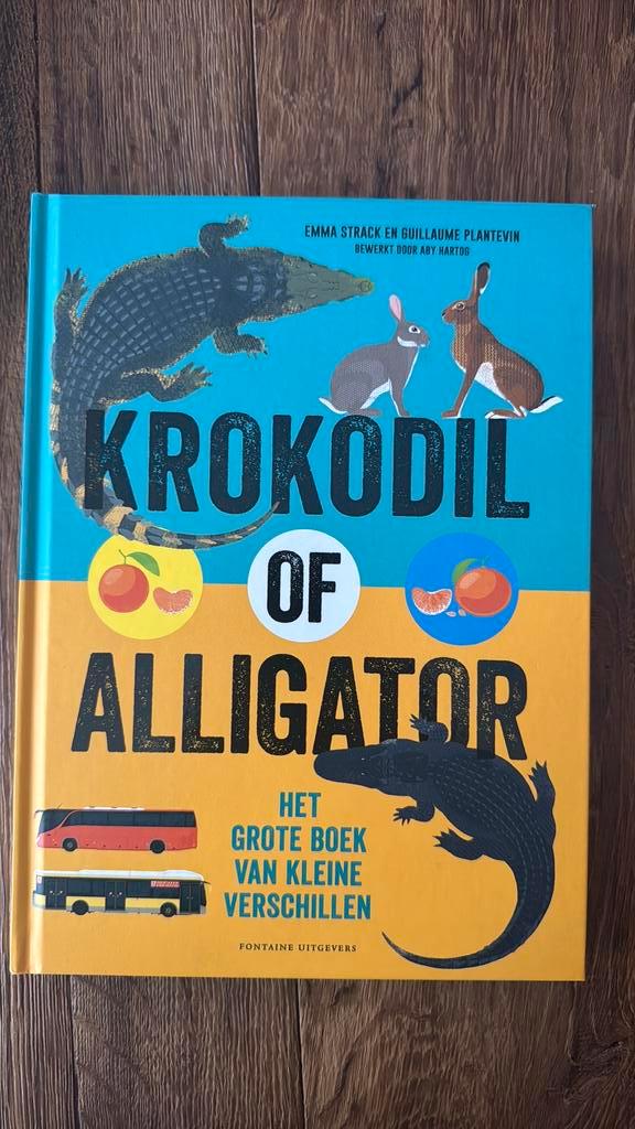 Emma Strack - Krokodil of alligator, Boeken, Kinderboeken | Jeugd | onder 10 jaar, Zo goed als nieuw, Non-fictie, Ophalen of Verzenden