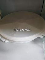 Tupperware Hapjesschaal met Deksel, Huis en Inrichting, Keuken | Tupperware, Ophalen of Verzenden, Gebruikt, Crème, Schaal