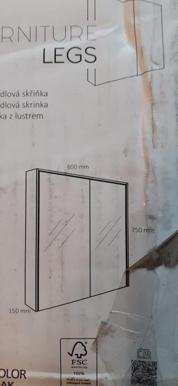 Differnz Serie spiegelkast nieuw beschikbaar voor biedingen