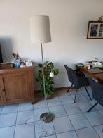 Staande Schemerlamp met Leeslamp, Huis en Inrichting, Lampen | Vloerlampen, Gebruikt, Ophalen of Verzenden, Metaal, Modern