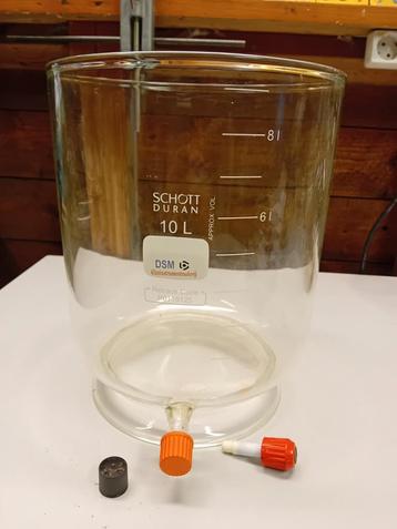 Laboratorium kom /schaal 10 liter. Uit DSM fabriek.  beschikbaar voor biedingen