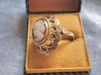 Prachtige 14 karaat gouden Camee ring - maat 17 1/4, Sieraden, Tassen en Uiterlijk, Antieke sieraden, Verzenden, Goud, Ring