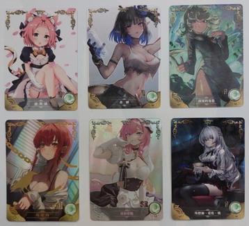 6 diverse Waifi Goddess story cards - set 1 beschikbaar voor biedingen