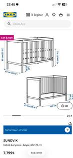 İkea sundvik bed, Ophalen, Gebruikt, Minder dan 140 cm, Matras