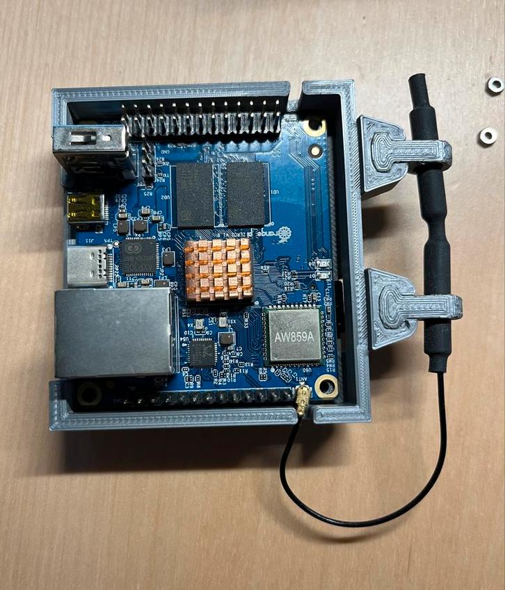 Orange Pi Zero 2 1GB & Case / bijv. voor Android TV & NLZiet, Computers en Software, Overige Computers en Software, Gebruikt, Ophalen of Verzenden