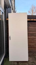 Witte binnendeur opdek 85 x 211 cm, Gebruikt, 80 tot 100 cm, Binnendeur, Ophalen of Verzenden